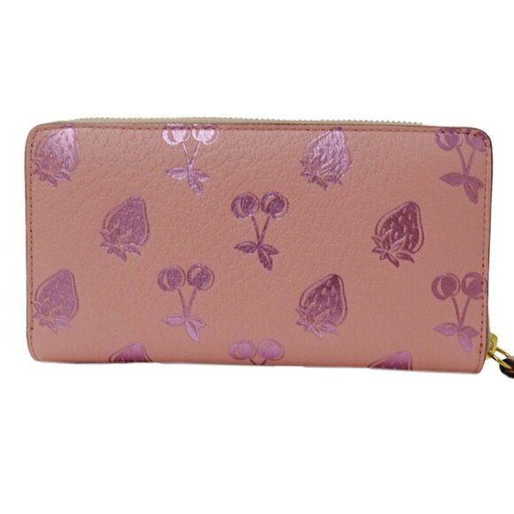 GUCCI Pink Leather Wallet - Picture 3 of 10